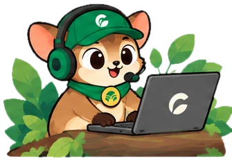 Kago as Operator, at a laptop